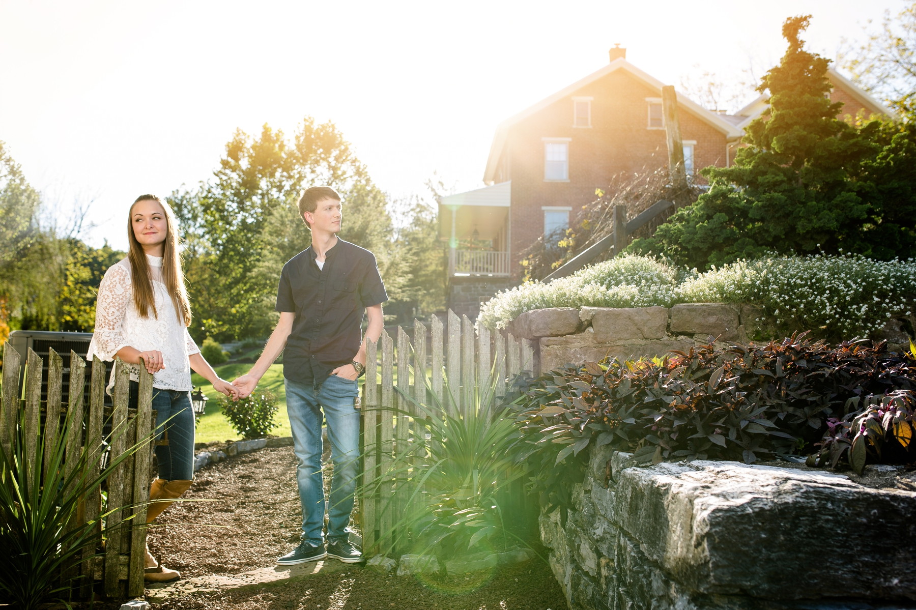 Historic Acres of Hershey Engagement Photography